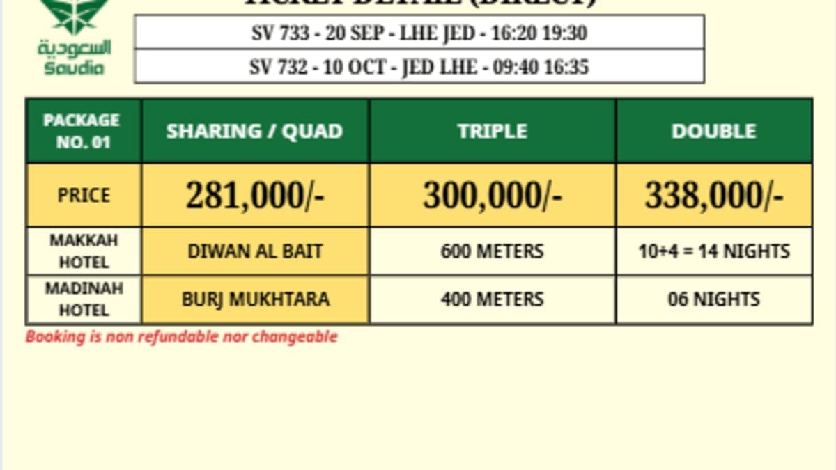Hajj Package — Hajj package hero image